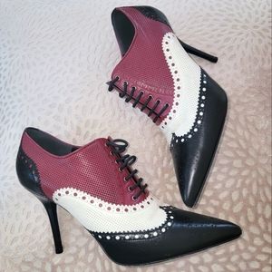 Gucci booties with duffle bag